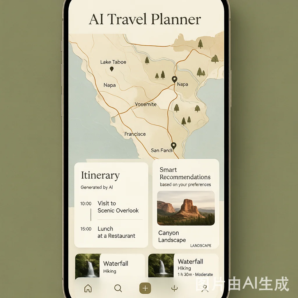 趣游旅图微信小程序界面